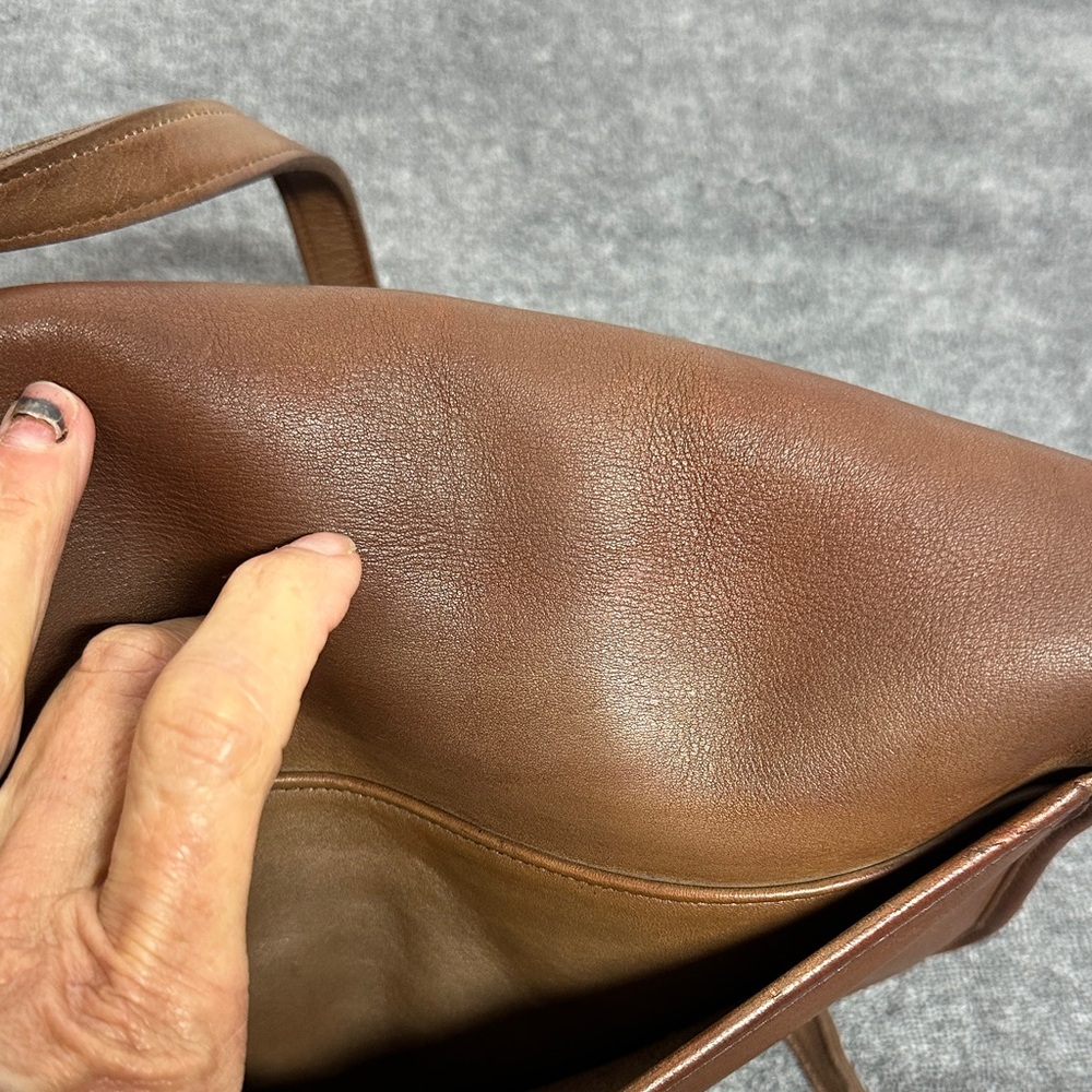 Coach Brown Leather Crossbody Bag 9790 - Picture 5 of 16